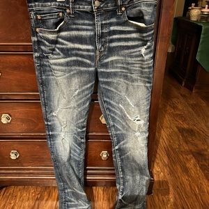 American Eagle air flex temp tech men’s slim jeans size 34 X 32